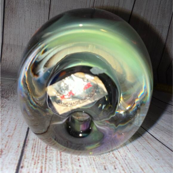 Confetti Hand Blown Candle Holder Votive Great Condition - Picture 9 of 12